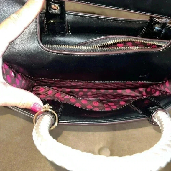 Nicole Lee USA Vintage Black Purse Handbag - Picture 5 of 6